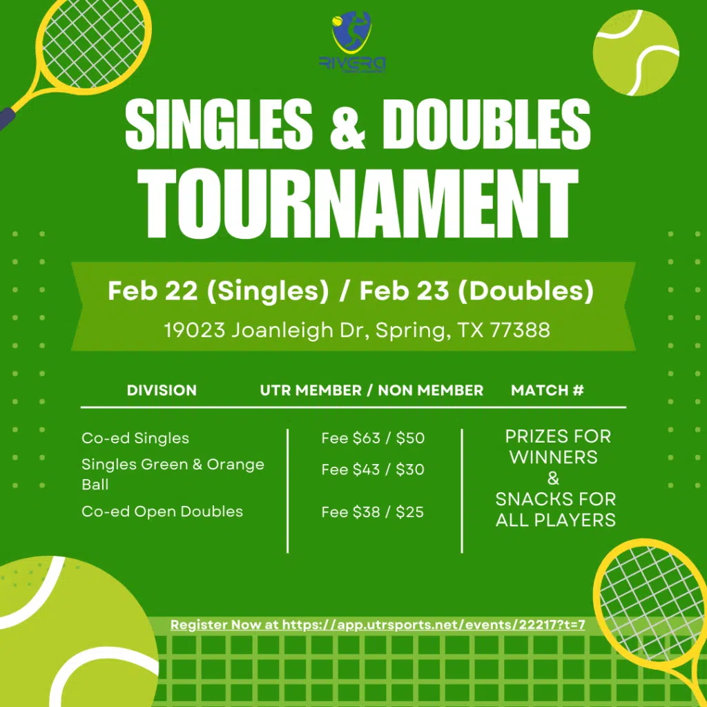 Singles & Doubles Tournament