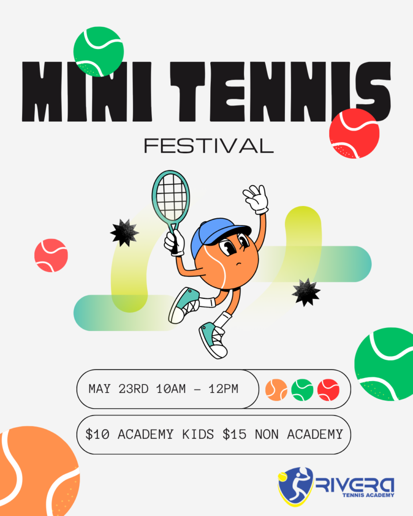 Mini Tennis Festival May 23rd v1 Mini Tennis Festival May 23rd v1
